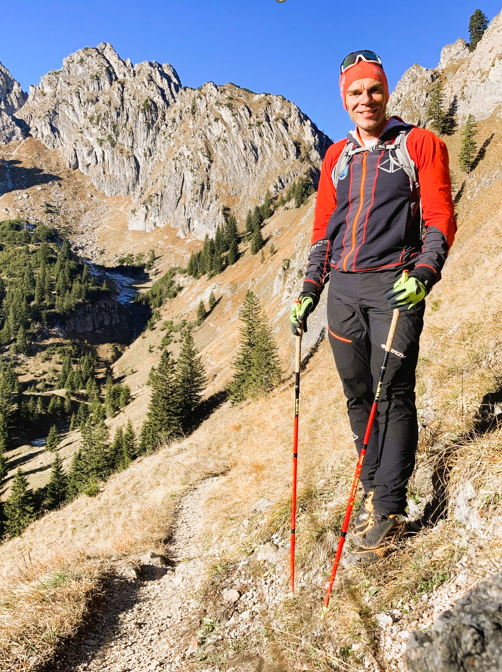 Blick auf die kleine Klammspitze